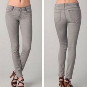 J Brand Grey Light Wash Skinny Jeans 812 Cut #271 Size 25